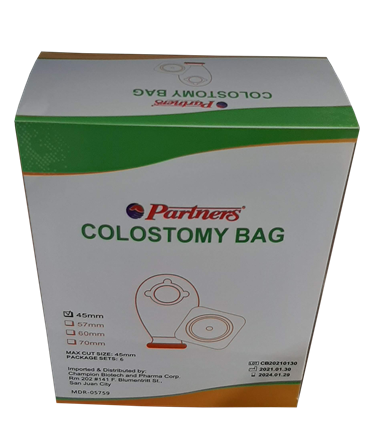 Colostomy Bag 45 mm (1 Set) pedia (Partners) thumb