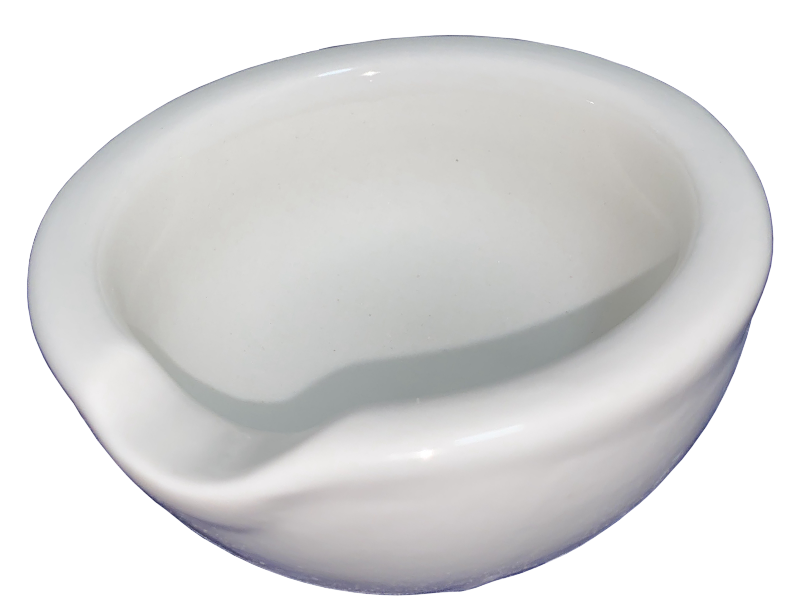 Mortar &amp;amp; Pestle Laboratory Porcelain White Mortar and Pestle for Chemical Laboratory Size: 100mm thumb
