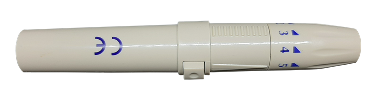 Blood -Sampling Lancing Device pen thumb