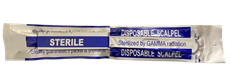 Scalpel Sterile Carbon Steel with Plastic Handle 1pc (Size #: 12) Disposable thumb