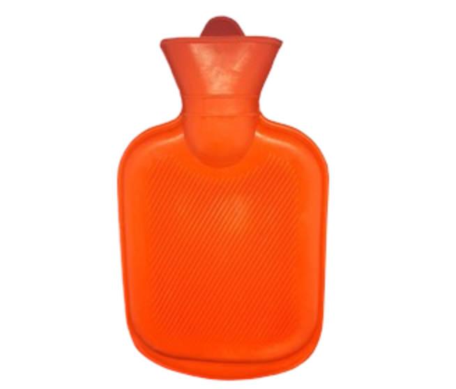 Hot Water Bag  Rubber 1 Liter Red thumb