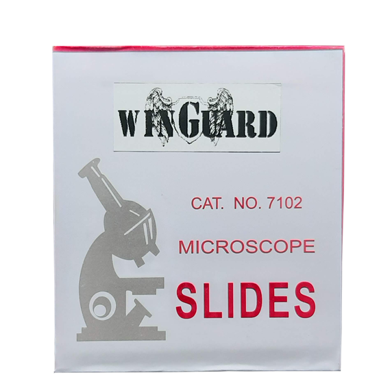 MICROSCOPE GLASS SLIDES (PLAIN FROSTED) 72pcs Slides Per Box Medical Slides CAT 7102 (Sail) thumb