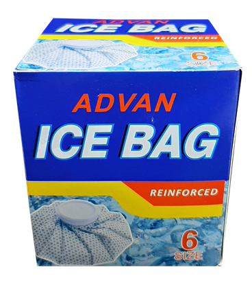 Ice Bag Color Rubber Assorted Cooler Bag Pain Relief 6 inches (ADVAN) thumb