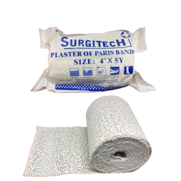 Plaster of Paris Bandage POP 4 x 5 yards
