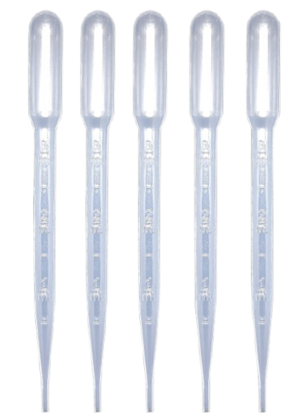 Transfer Pipette Plastic Non-Sterile with Graduated 3ml Trulab 500 pcs /pack