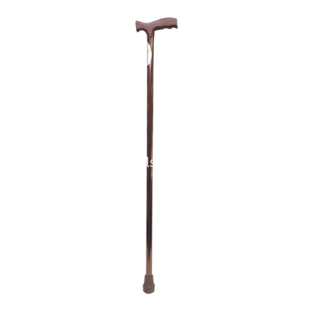 Cane Single Aluminum Adjustable Height for Adult Color Bronze Silver (Winguard)