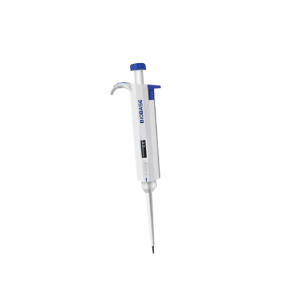 Micropipette Autoclavable Adjustable Laboratory Single Channel Pipettor (BIOBASE) 50-200uL