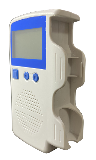 Fetal Doppler Baby Heart Monitor Device Medical LCD Screen Heart Rate Blue thumb