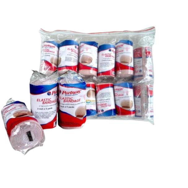 Elastic Bandage 3 x 5 yards per pack