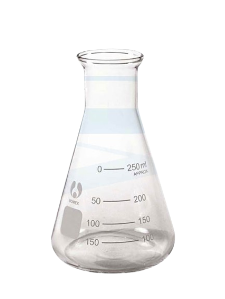 Glass ERLENMEYER FLASK 250ml