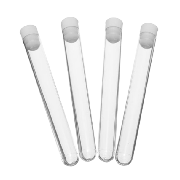 Test Tube 12 x 75mm With Stopper 5 ml Clear (Glass) 10 pcs/pack