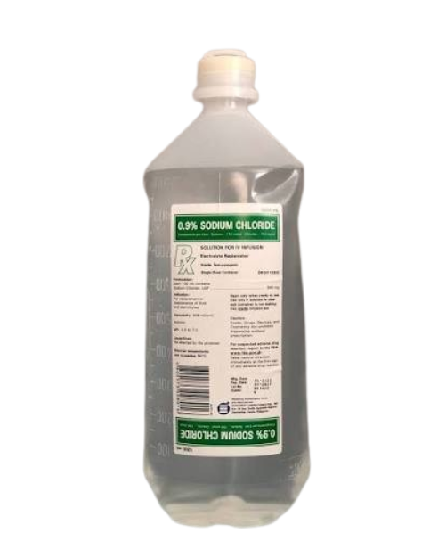 Intravenous fluid 5% dextrose in 0.9% Soduium Chloride 5g/900 mg peer 100 ml solution/