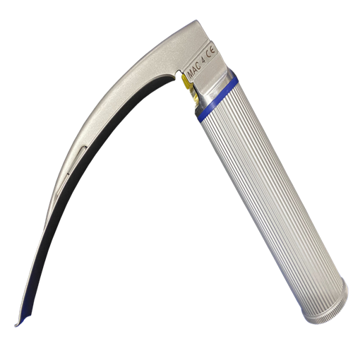 Laryngoscope Set Mac 2 3 4 Stainless Steel Throat Detection Tool Adult Children (WINGUARD)