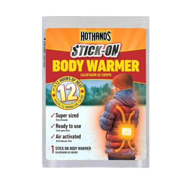 Body Warmer Hot Pack (Stick-On)